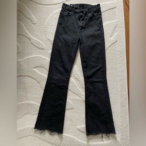 Mother Hustler Ankle Fray Jeans 25 euc
